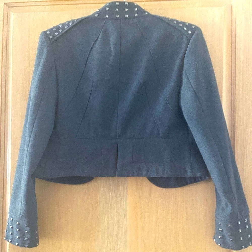 Gray Studded Jacket​​​​​​​ - Picture 2 of 8